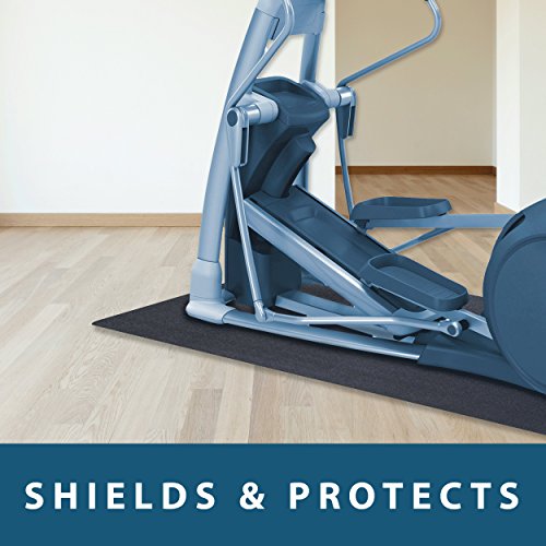 Floor Protection Mat for Elliptical Trainer, 36" x 84