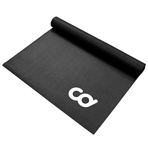 Elliptical Bike Mat - Waterproof, Floor Protection, Soft