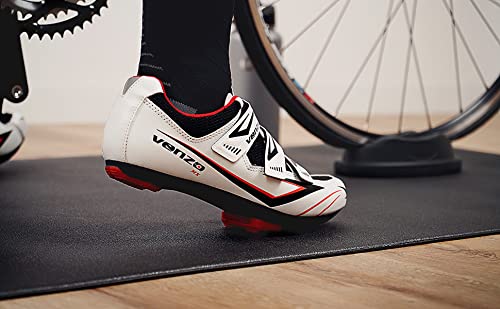 Elliptical Bike Mat - Waterproof, Floor Protection, Soft