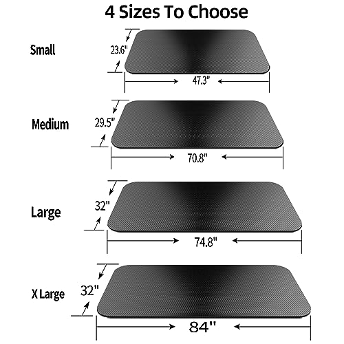 Elliptical Trainer Mat for Gym Use