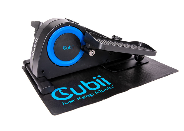 Cubii Black Workout Mat for Elliptical Trainers
