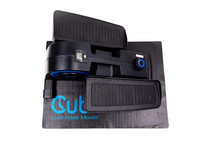 Cubii Black Workout Mat for Elliptical Trainers