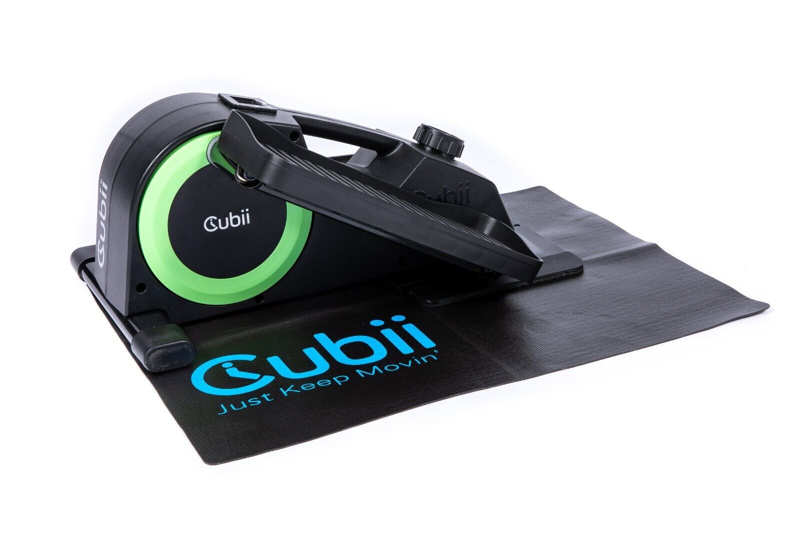 Cubii Black Workout Mat for Elliptical Trainers