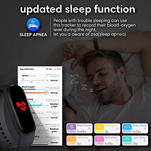 ARAZO Fitness Tracker, Heart Rate Monitor, Sleep Monitor