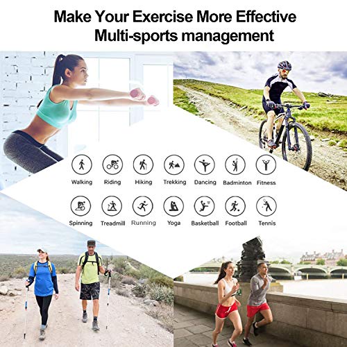 ARAZO Fitness Tracker, Heart Rate Monitor, Sleep Monitor