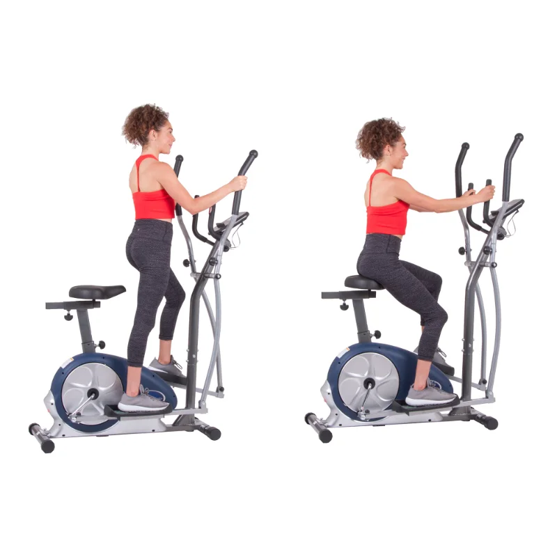 BRM3671 Dual Elliptical and Exercise Bike Trainer