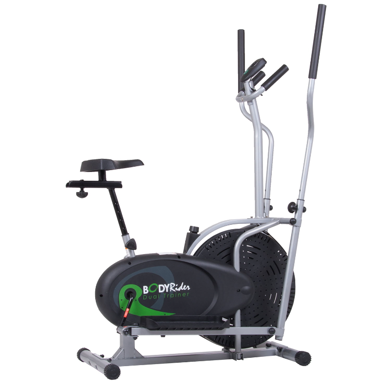 2-in-1 Elliptical Trainer with LCD display