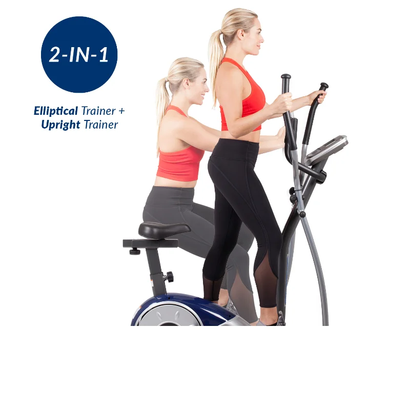 BRM3671 Dual Elliptical and Exercise Bike Trainer