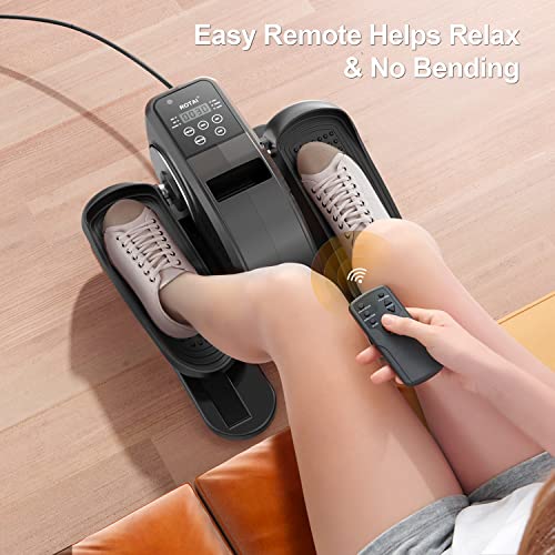 ROTAI Seated Leg Exerciser for Seniors: Black Elliptical