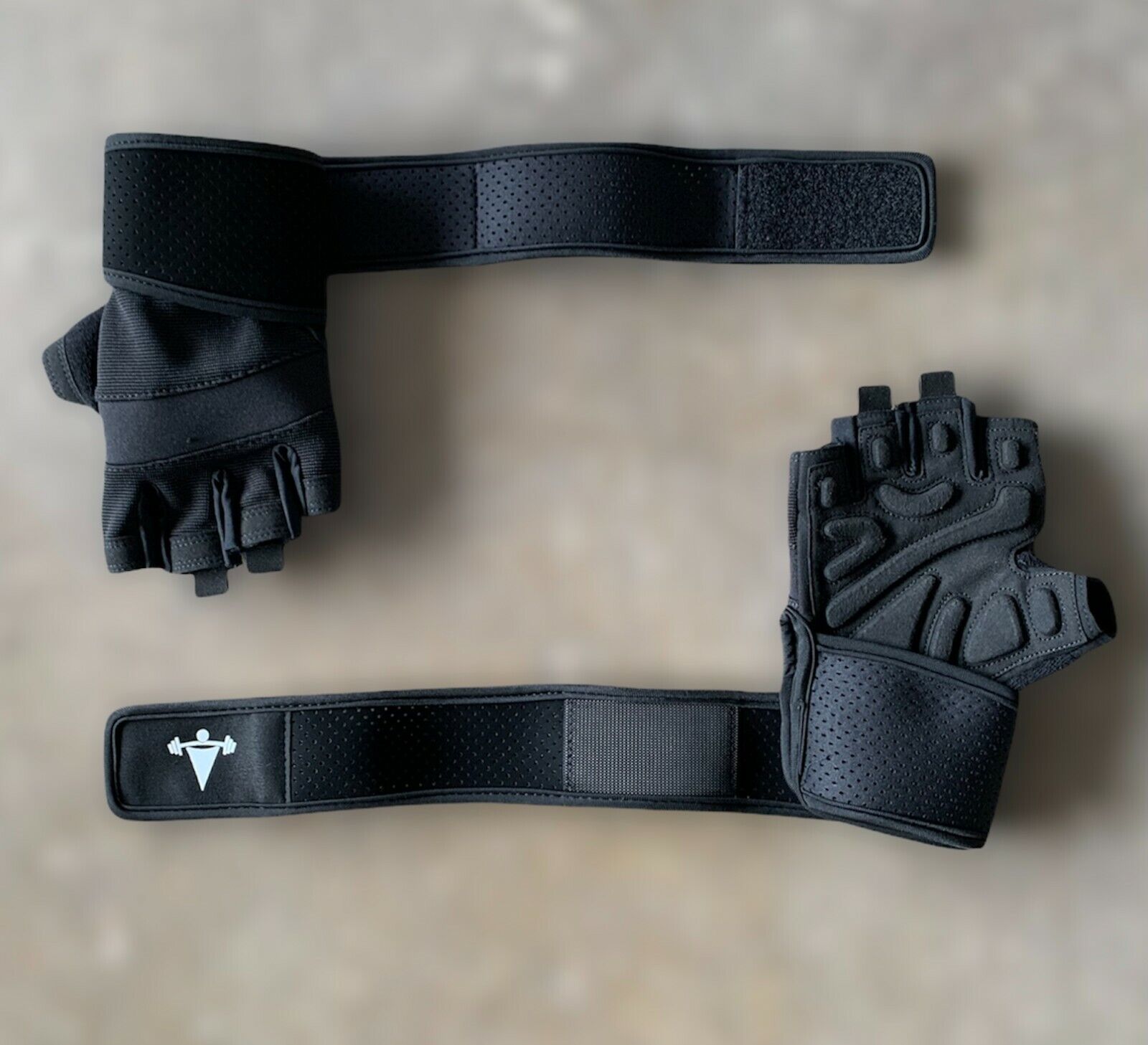 Gym Gloves with Wrist Wrap for Elliptical Training