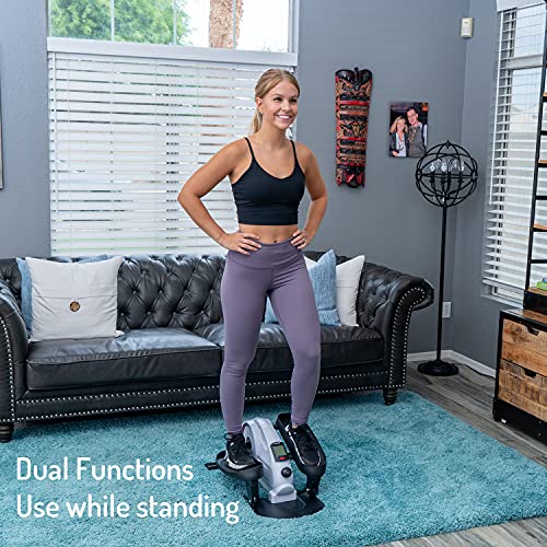 YYFITT 2-in-1 Under Desk Elliptical Trainer