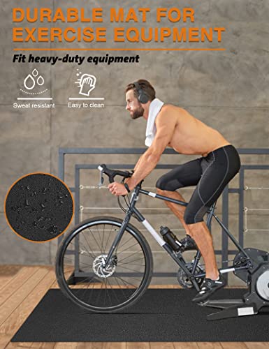 WERCHO Elliptical Trainer Mat - 36" x 78