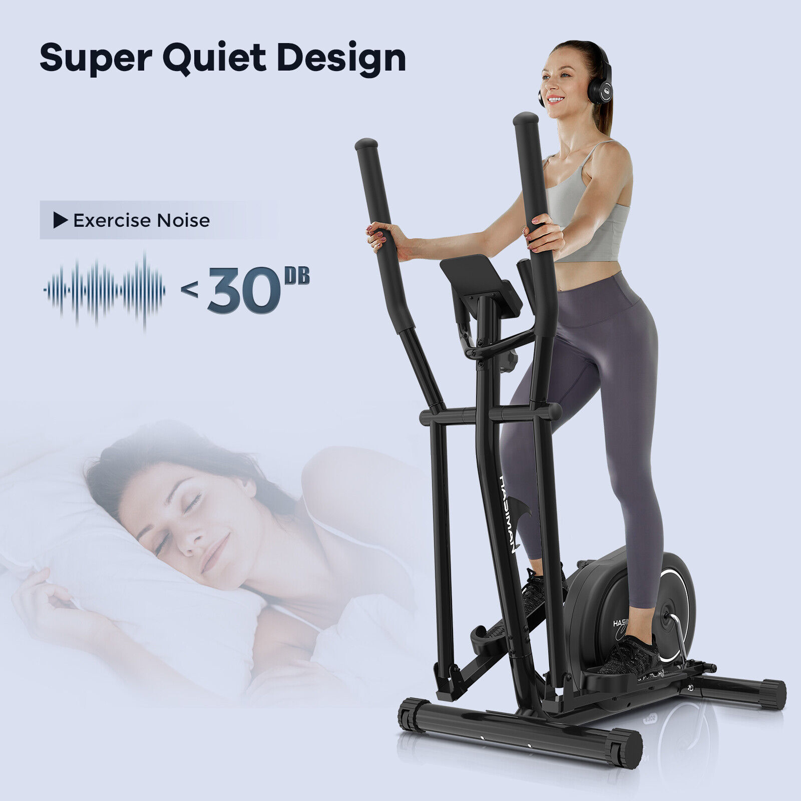 Indoor Cross Trainer for Fitness Workout Gym