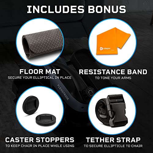 LifePro Under Desk Elliptical for Seniors