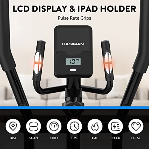 HASIMAN Elliptical Machine with Adjustable Magnetic Resistance