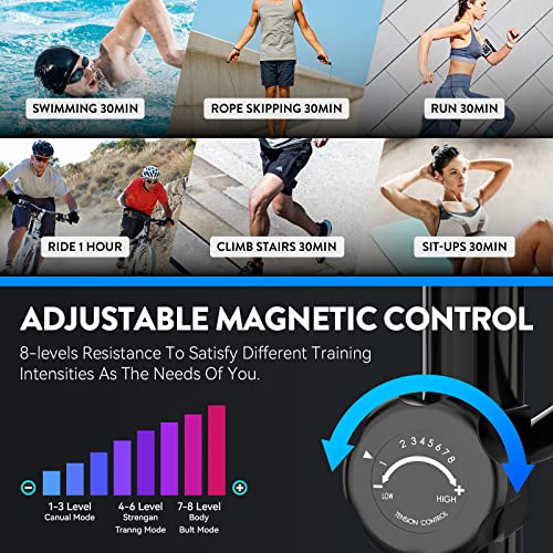 HASIMAN Elliptical Machine with Adjustable Magnetic Resistance