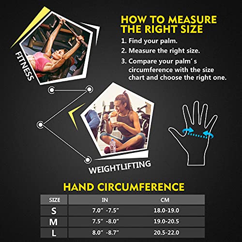 ihuan Breathable Gloves | Wrist Support | Enhanced Palm Protection | Extra Grip