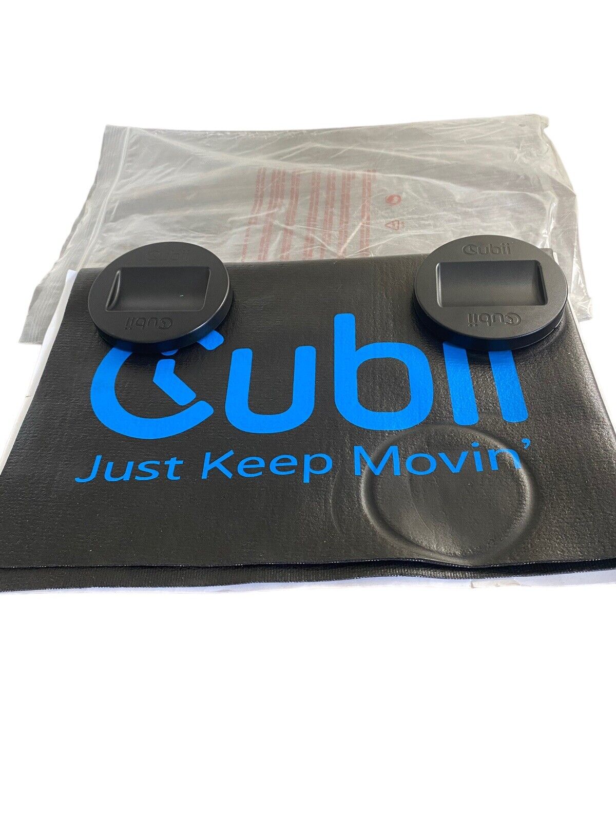 Cubii Seated Elliptical Mat and Wheel Stoppers