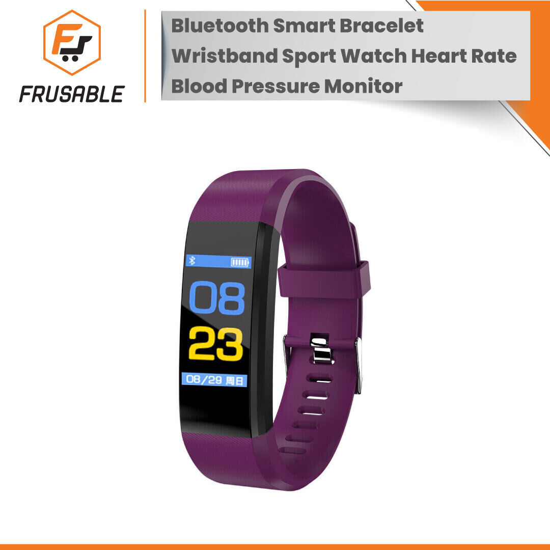 Smartwatch Activity Tracker with Heart Rate & BP Monitoring