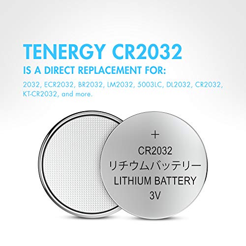 Tenergy 3V CR2032 Batteries - 10 Pack
