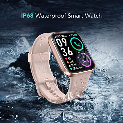 V7 Pro Smartwatch: IP68 Waterproof, Heart Rate Monitor