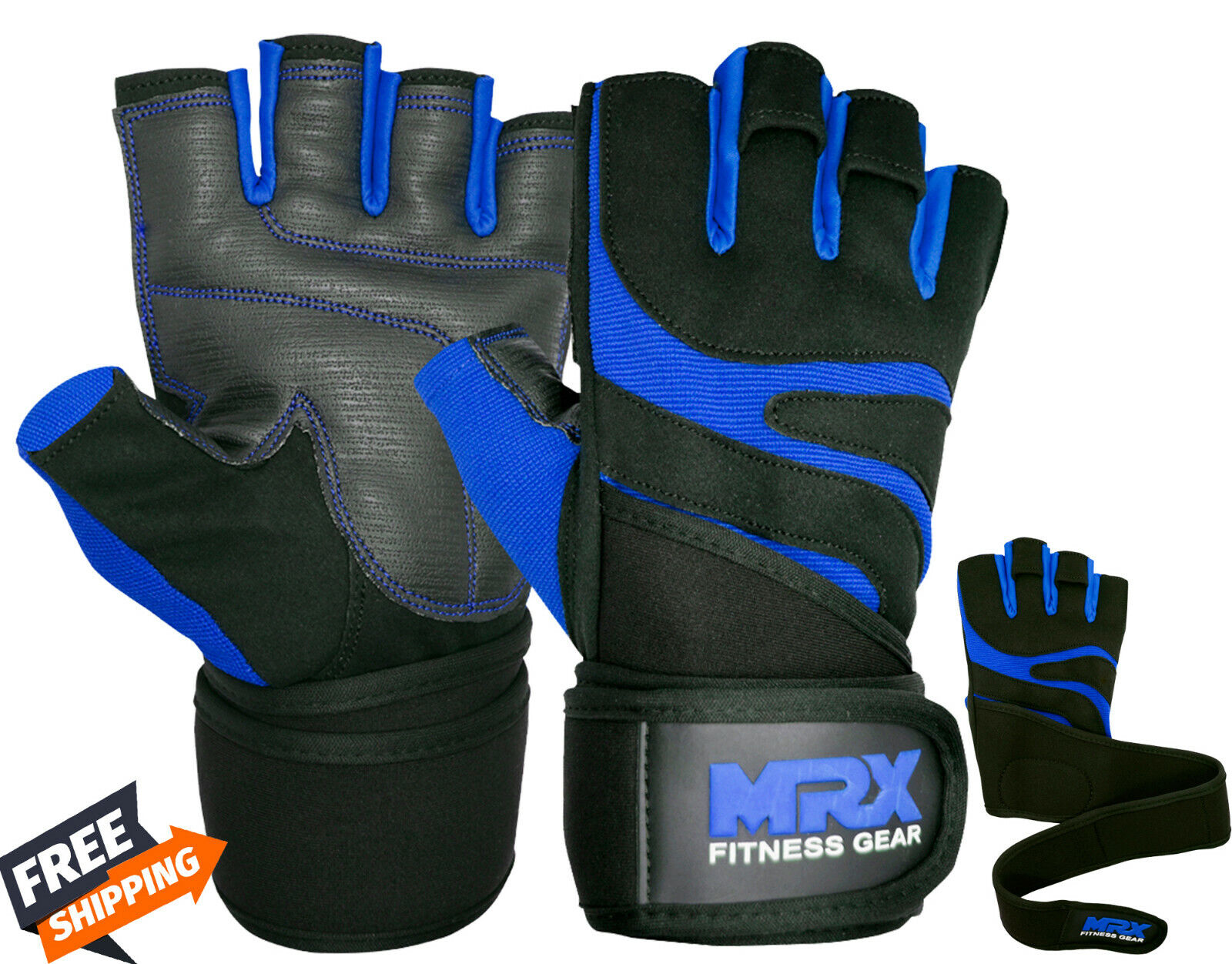 Half Finger Gym Gloves Workout Sports Weight Lifting Traning Exercise & Fitness
