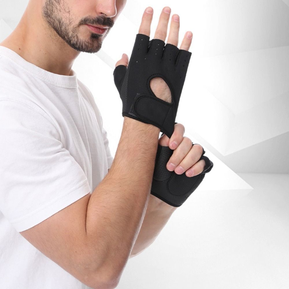 Half Finger Workout Gloves for Exercise & Weightlifting