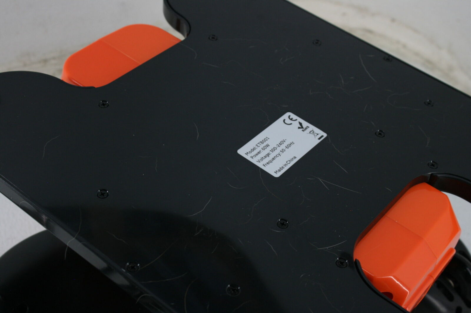 Compact Orange Elliptical Pedal Exerciser: Rotai ETB001