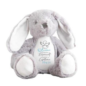 Personalized Teddy Memorial Keepsake - Custom Name