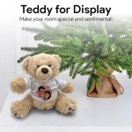 Custom Teddy Bear with Personalised T-shirt Design