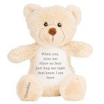 Personalized Memorial Bear - Comforting Keepsake Gift