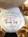 Custom Giraffe Teddy Bear for Christening Gift