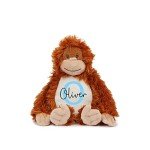 Customizable Orangutan Teddy - Personalised Name Gift