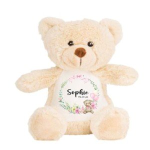 Personalized Teddy Bear - Custom Keepsake Plush Toy