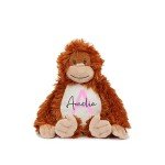 Customizable Orangutan Teddy - Personalised Name Gift