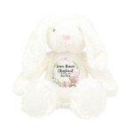 Personalized Bunny Teddy Bear for Christenings
