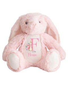Personalized Bunny Rabbit Name Gift for Baby Girl