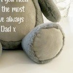 Personalised Memory Bear with Heart-Shaped Ashes Urn