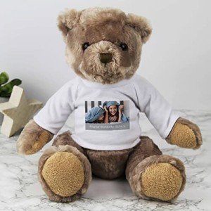 Personalized Photo Teddy Bear - Cute Baby Gift