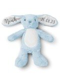 Personalized Blue Bunny Teddy Bear Gift for Babies