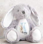 Personalized Velveteen Bunny Rabbit Soft Toy