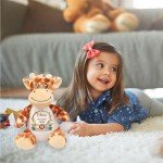 Personalized Jungle Teddy Bear for Baby Gifts