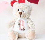 Personalized Velveteen Bunny Rabbit Soft Toy