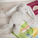 Personalized Grey Teddy Bear Bunny - Perfect Gift