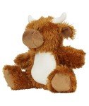 Personalized Highland Cow Plush Toy with Photo