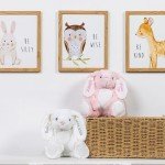 Personalized Bunny Teddy Bear - Custom Baby Gift