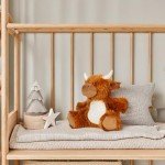 Personalized Highland Cow Plush Toy with Photo