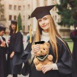 Personalized Graduation Teddy Bear with Gift Bag