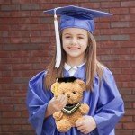 Personalized Graduation Teddy Bear with Gift Bag