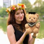Personalized Graduation Teddy Bear with Gift Bag